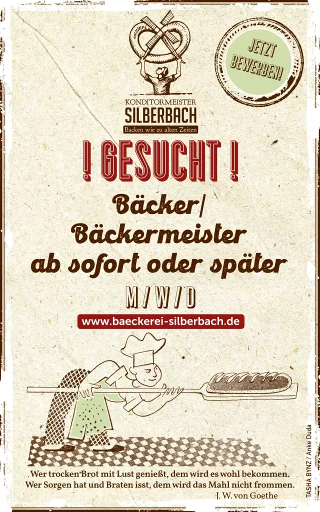 Der Weihnachtsmann backt Brot in Wernigerode.